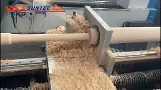 customized single pass cnc wood lathe for baseball bat for USA #cnc wood lathe #baseball bats lathe