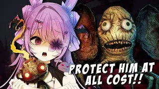 【The Midnight Walk】I'll protecc you lil guy!! \(˚☐˚&rdquo;)/