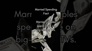 Married Spending Fact 📺 Bigger Screen, Happier Marriage? | #MarriedLife #MoneyFacts #CouplesFinance