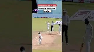 Tim Saudi vs Rishabh pant | New Zealand vs India Test match | Check Six #cricketshorts