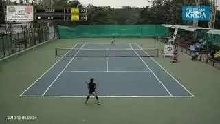 65th National School Games Tennis Championship 2019 Under 14 (CISCE SGFI)  Day 2 -CSIE V/s GUJ