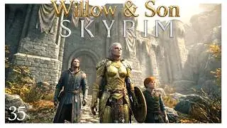 Skyrim Willow & Son 035 (Dawnguard Quest) | to Fort Dawnguard (Immersive, Blind, Casual, Survival)