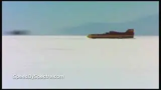 Speed By Spectre plans to introduce their Streamliner at the Bonneville Salt Flats in 2009