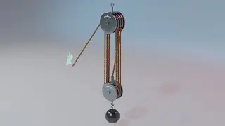 #014 Blocks and Tackle &ndash; 507 Mechanical Movements 3D Animation