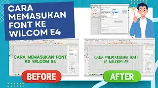 Cara Memasukan Font Ke Wilcom e4