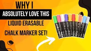 Review of this Chalkola Liquid Erasable Chalk Marker set of 10
