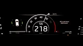 &Scaron;koda Scala 1,5 TSI 150PS | Acceleration 0-218 Km/h (TOP Speed)