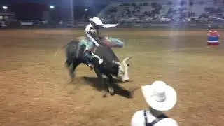 Amarillo Range Riders Rodeo 2018 - Ely Sharkey Professional Bullfighter