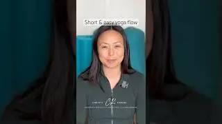 Short and easy yoga flow #yogaforbeginners #yogapractice #easyyoga #yogaflow #hamstrings #yogaclass