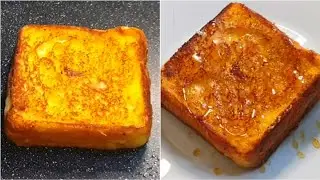 Classic Eggless French Toast Recipe ♥️ |   3 Different Ways  { NO EGGS }