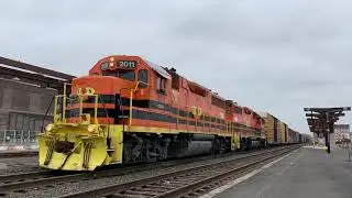 CSOR Locals @ Springfield, MA, with a CSOR/G&W GP38-2 and a NECR/G&W GP38-2