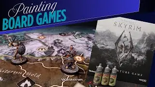 Shooter Paints Boardgames - Skyrim Altmer & Nord - Speed Paint Ep2