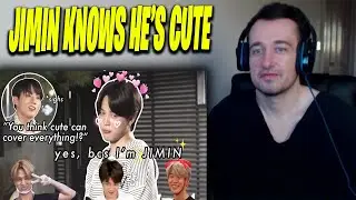 “Jimin knows that he’s cute” | how Jimin gets away with things bcs he's cute (REACTION!!)