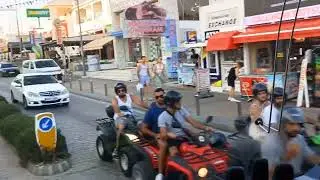 Ayia Napa 🇨🇾 Car tour through the streets of Ayia Napa🇨🇾 Cyprus #driving #cyprus #ayianapa #road