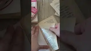 #short RELAXING ASMR - Ripping pages out of a book