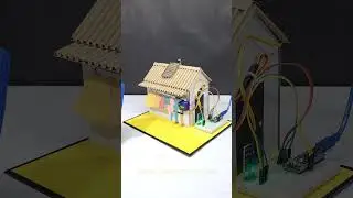 Rain 🌧️ Detection Based Clothes 👕 Collector System 🔥|| #arduino #inspireawardproject #scienceproject