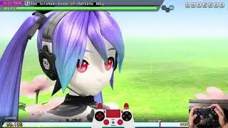 Intense Voice of Hatsune Miku ExEx Perfect | Invisible Notes (World First)