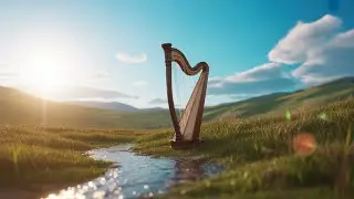 Gentle Harp 🙏🏼 Hymns of Comfort and Grace