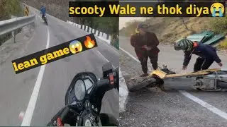 scooty Wale ne thok diya 😭 hyper ride with lean game 😱🔥
