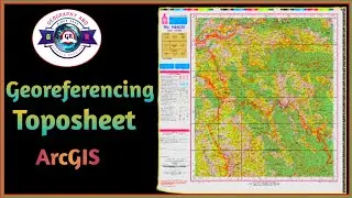 Georefrenceing Toposheet in ArcGIS| Step-by-Step Tutorial🗺️