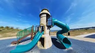Lighthouse tour at playground on Chessapeake Bay