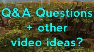 Questions for a Q&A + Other Video Ideas