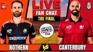 Northern Brave Vs Canterbury |Final T20|Super Smash 2025-26|Live Score&analysis||FAN CHAT|Discussion