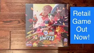 Available Now! DC Superheroes United Batman Hush Core Set Board Game (2025) PSA Overview 