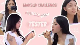 Makeup bằng TESTER tại store ?? - Makeup Challenge | Blingbabi