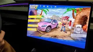 American Teen Entertainment. How to Play Games in Tesla Model Y.