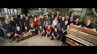 Making of August Förster pianos