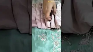 dupatta styling in suit packing #shorts