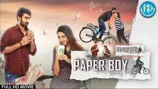 Paper Boy Telugu Full Movie | Sampath Nandi | Santosh Sobhan | Bithiri Sathi | iDream