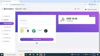cryptoprofit usd investment website #realearning #crypto #investment #btc #makemoneyonline