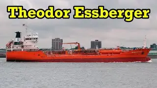 Theodor Essberger Inbound On The River Mersey