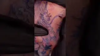 Dragon Tattoo Timelapse || Trigger Tattoo