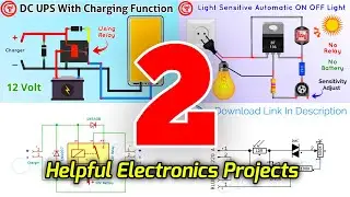 Top 2 helpful Electronics Projects with Basic Components (2025)
