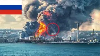 1 Minute Ago! US F-35 Jets Reportedly Destroy North Korean Oil Facility in the Black Sea.