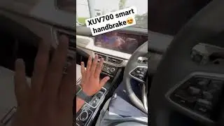 XUV700 smart electronic parking brake 😍❤️