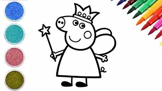 Cute Peppa Pig Drawing | Drawing For Kids
