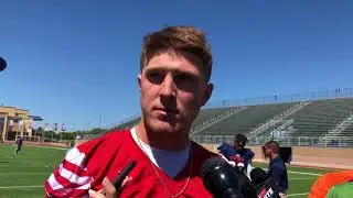 Bryce Rivers - Post Spring Game - 2018