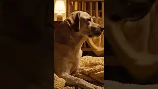 Labrador Puppy Watches Over Sleeping Child 🐶💤 | So Cute!