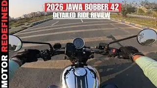2026 Jawa Bobber 42 Detailed Ride Review | Better Than Perak??