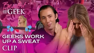 Things are getting hot in the gym 😍  | Beauty and the Geek Australia | S7 Ep 08 | Clip