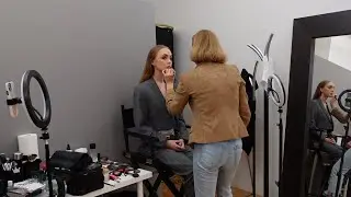 Behind the scenes of a shoot for Fashion X Magazine