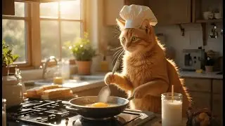 Kitten Gets Sick from Junk Food 😿🍕 | Mother Cat Teaches Healthy Eating Lesson 🐱🥦✨