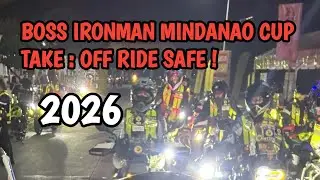 FINISHER BOSS IRONMAN MINDANAO CUP 2026 !PABALIK NA SA GENSAN  RIDE SAFE ! PO LAHAT ! 