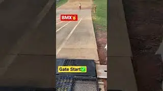BMX Gate Start 4 yr old 🤘 #bmx #mtb #bikelife #viral #gatestrategy #gate #start #shorts #4yearold