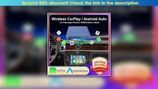 First Look Wireless CarPlay For Volkswagen Magotan Tiguan Passat RNS510 Series Phaeton Android Auto