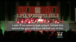 Donald Trump, Joe Biden Trade School yard Barbs